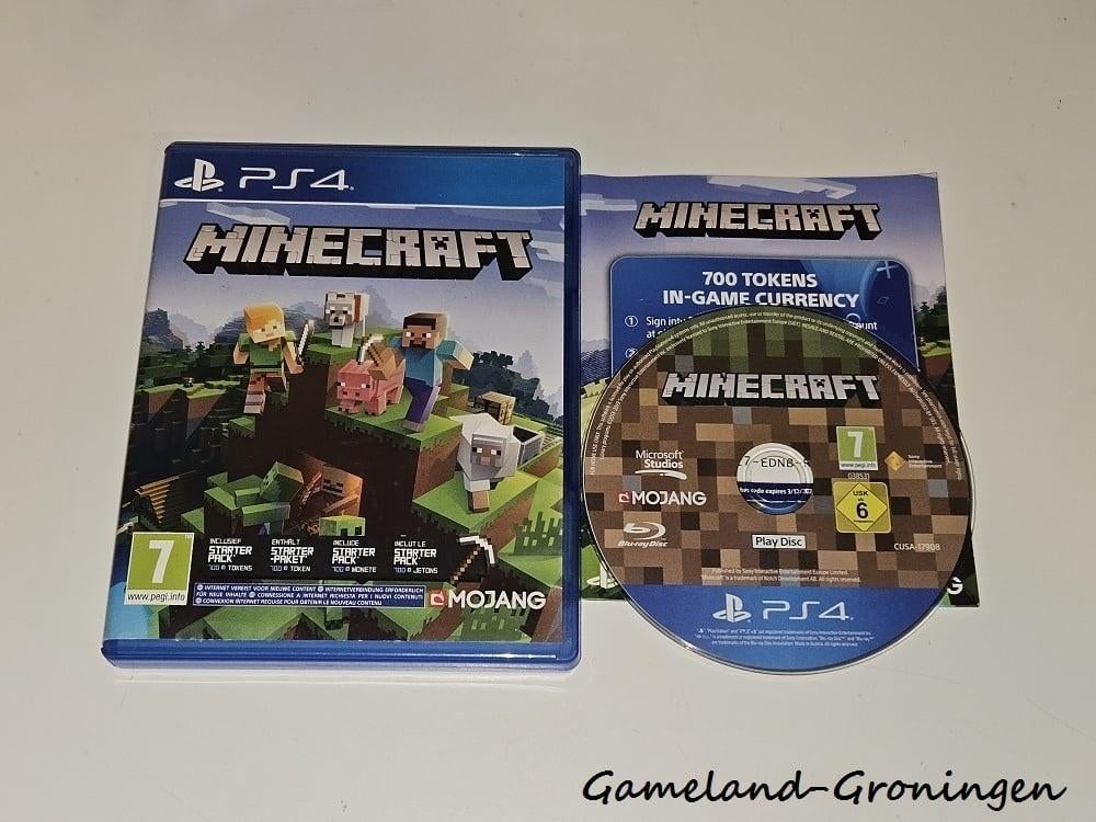 Minecraft Bedrock Editie (PS4), Gebruikt, -, -, 1 speler