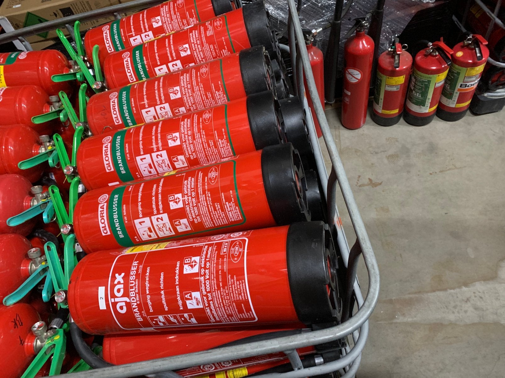 Bhv trainings blussers co2 12,50 en 6 liter schuim 6 euro, Ophalen, Zo goed als nieuw
