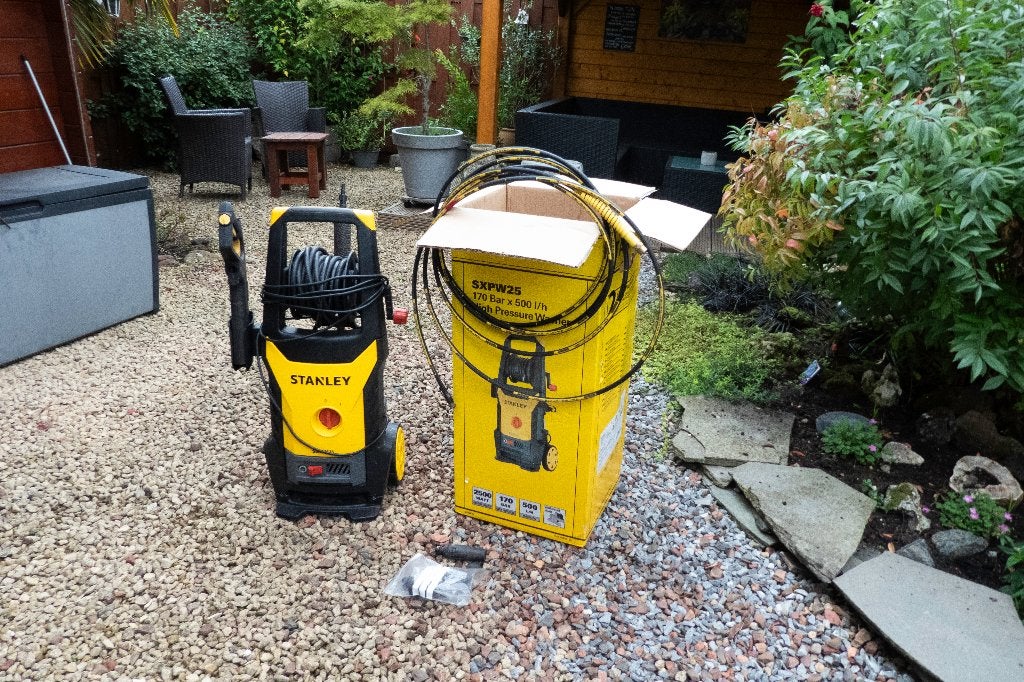 Hogedrukreiniger Stanley, Ophalen, Zo goed als nieuw, Elektrisch