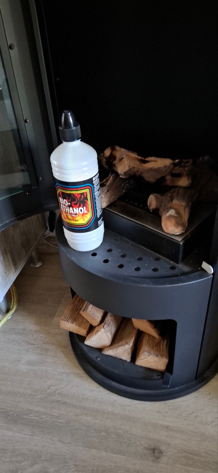 Bio ethanol Kachel Als nw, Ophalen, Zo goed als nieuw, Overige brandstoffen, Bio-ethanolhaard