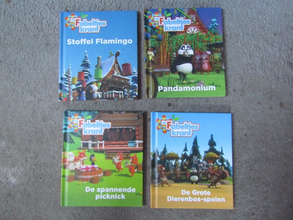 4 Fabeltjeskrant boekjes van de Plus, Ophalen of Verzenden, Gelezen, Rubinstein, Fictie algemeen