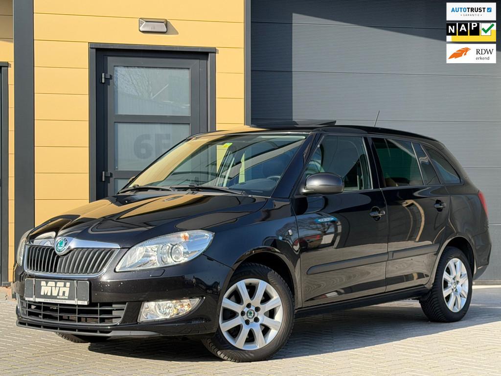 Skoda Fabia Combi 1.2 TSI Elegance - DSG - Panorama - Leder, Auto's, Skoda, Bedrijf, Te koop, Fabia, ABS, Airbags, Airconditioning
