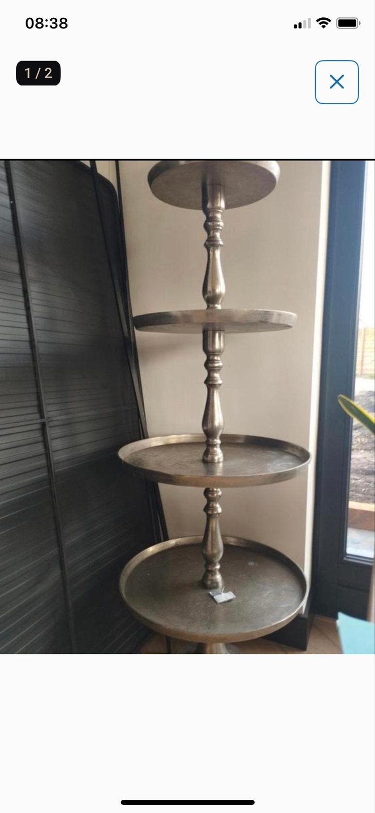 XXL etagere (circa 175 cm hoog), Ophalen, Gebruikt, Rond, Overige typen