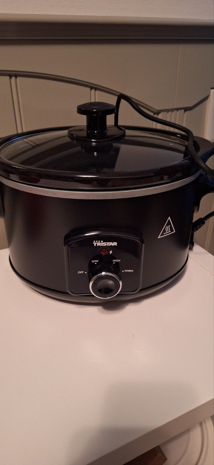 Tristar Slowcooker - Zwart nog nooit gebruikt, Ophalen, Nieuw