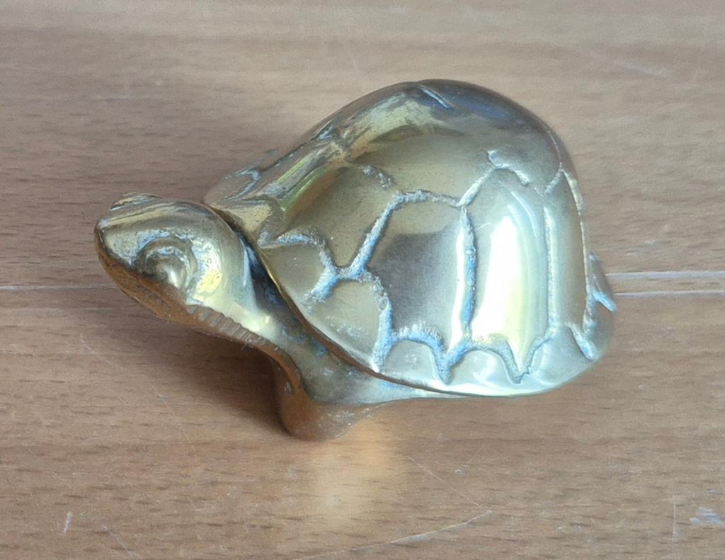 Schildpad koper, Verzamelen, Dierenverzamelingen, Ophalen of Verzenden, Gebruikt
