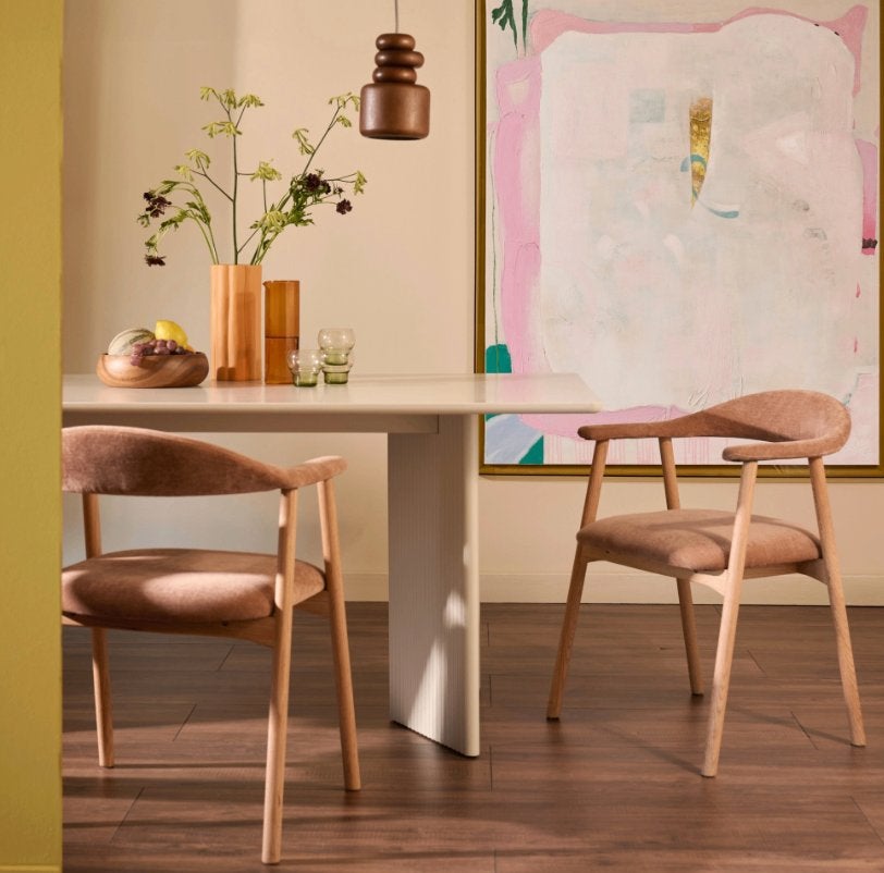by fonQ Nordic Eetkamerstoel Eikenhout Rose | Van €189, nu, Byfonq, Overige kleuren, Byfonq, Nieuw