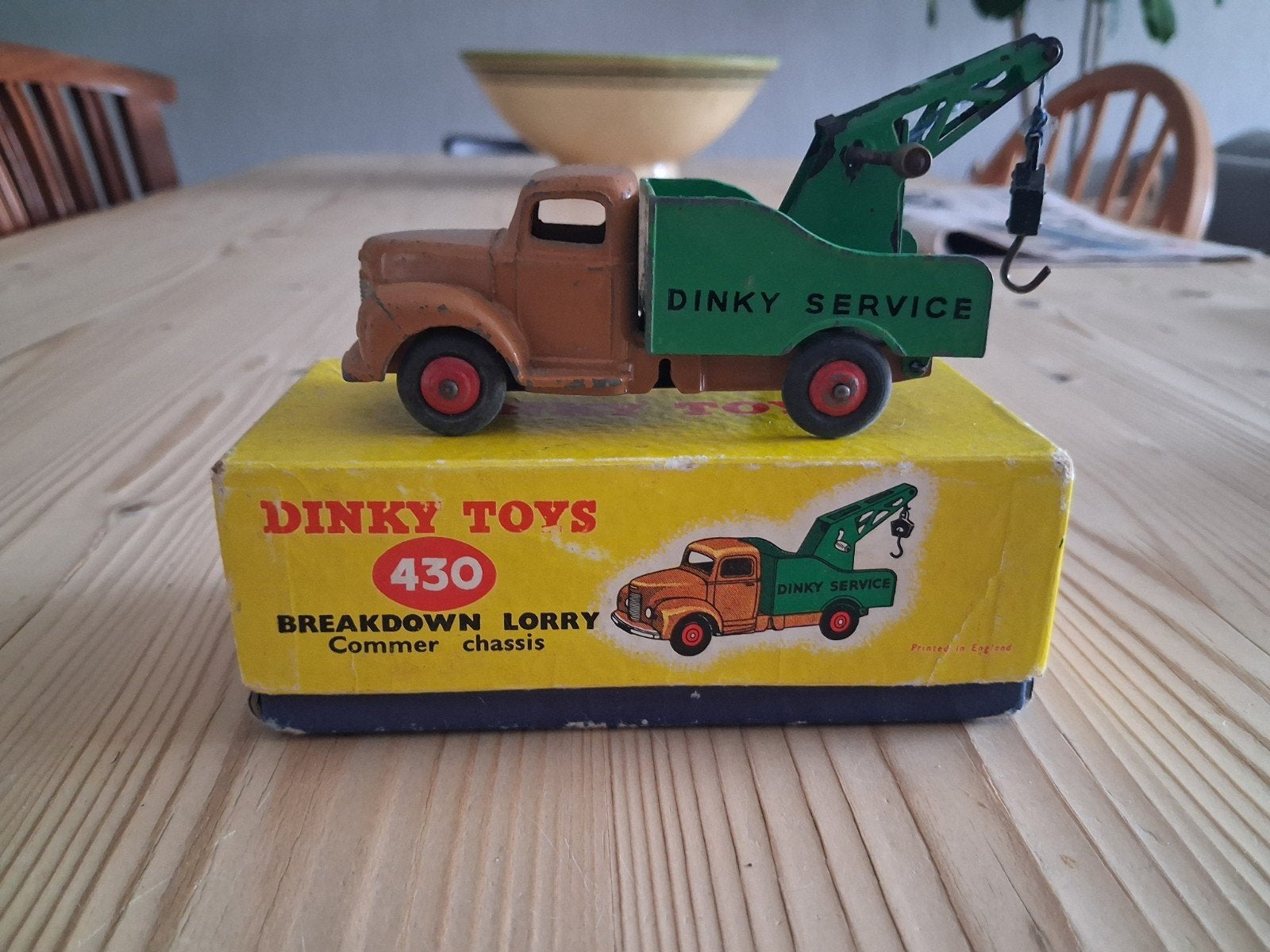 Dinky Toys Commer kraanwagen, Ophalen of Verzenden, Gebruikt, Auto, Overige merken