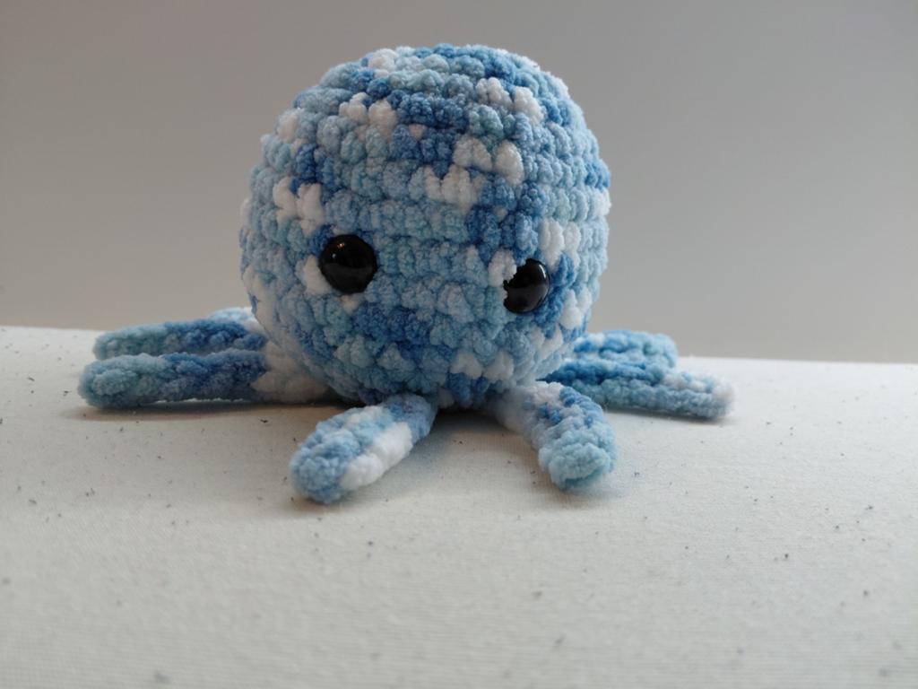 Gehaakte octopus/inktvis, Overige merken, Overige typen, Blauw, Nieuw