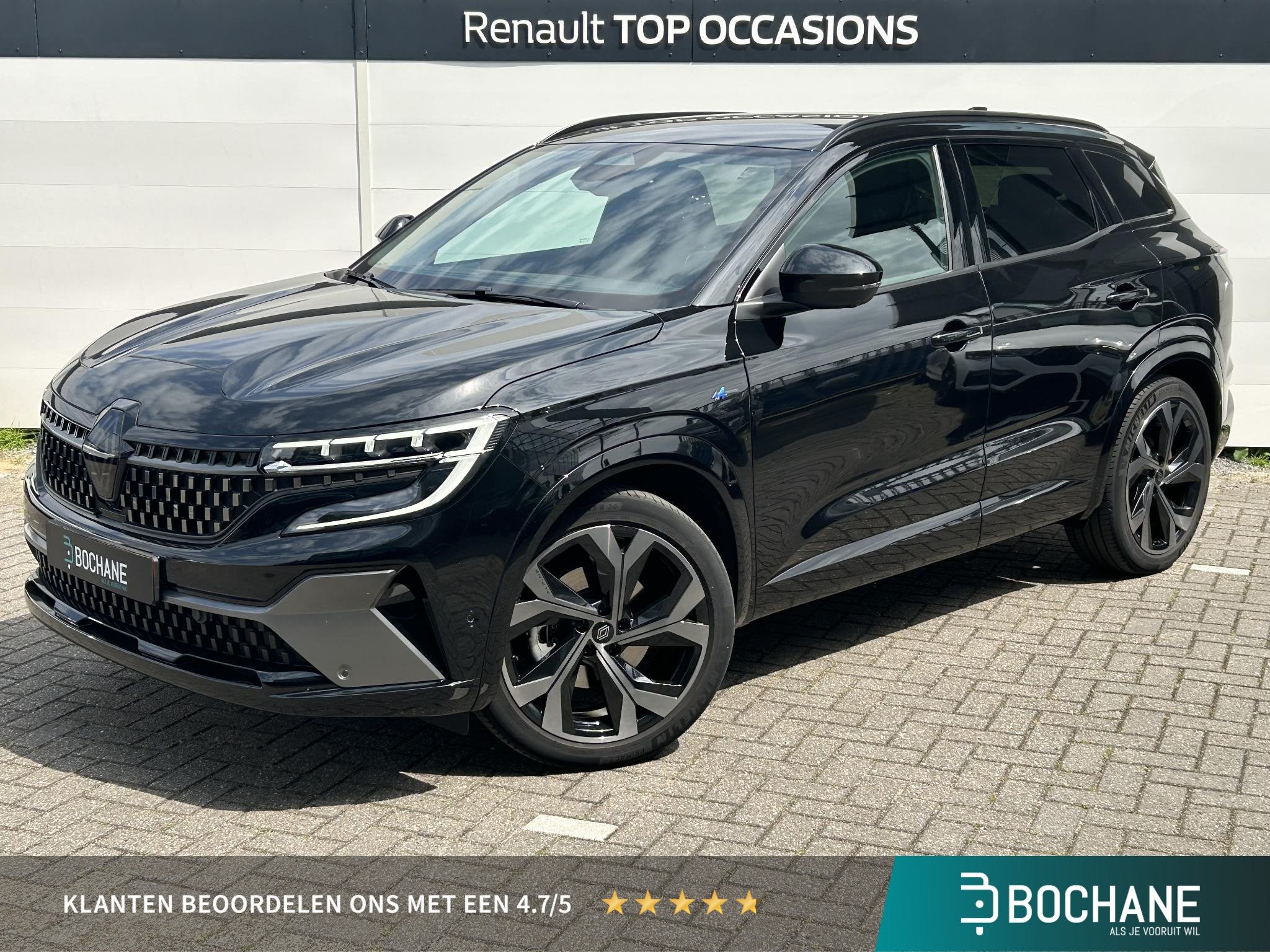 Renault Austral 1.2 E-Tech full hybrid 200 iconic esprit Alp, Auto's, Gebruikt, 1199 cc, Zwart, Bedrijf