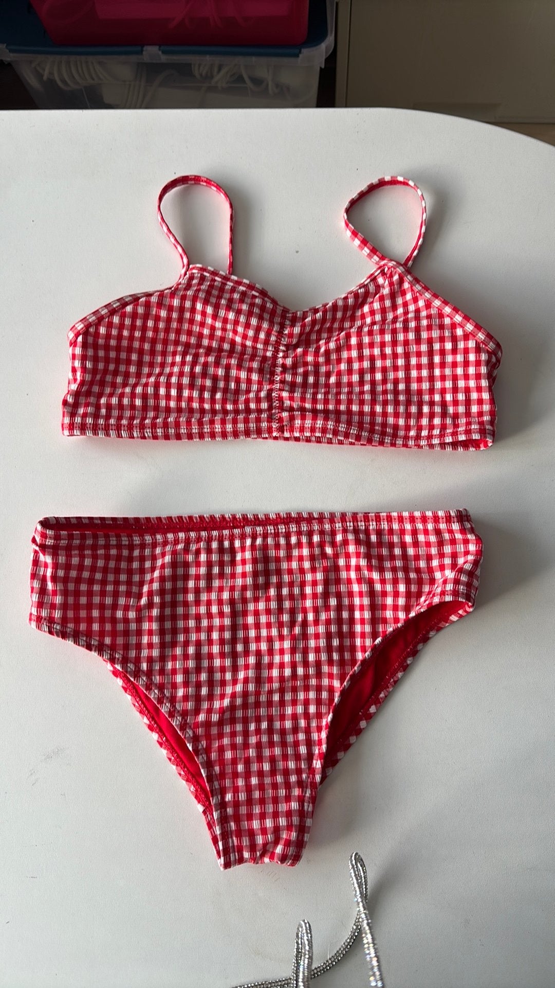 Bikini maat 140-146, Kinderen en Baby's, Kinderkleding | Maat 140, Ophalen of Verzenden, Zo goed als nieuw, Meisje, Sport- of Zwemkleding