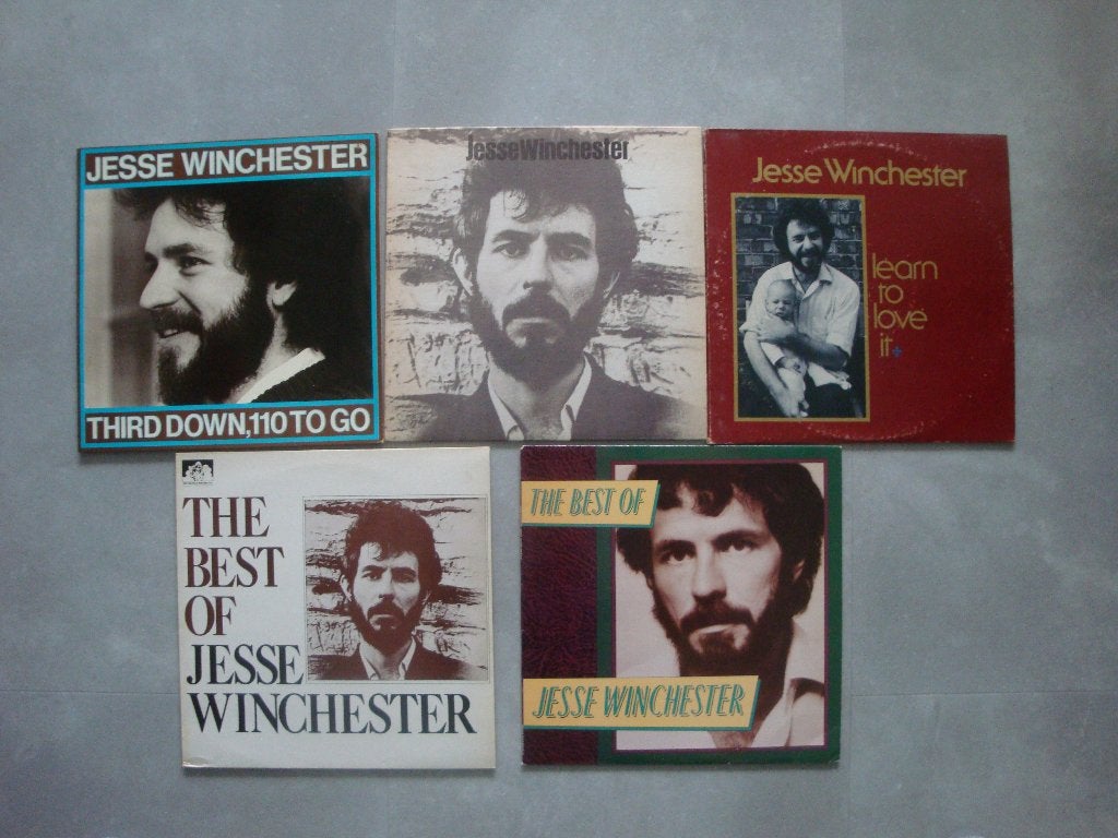 Jesse Winchester - 5 albums / vinyl (USA Singwr Songwriter), LP, Singer-songwriter, Gebruikt, Ophalen of Verzenden