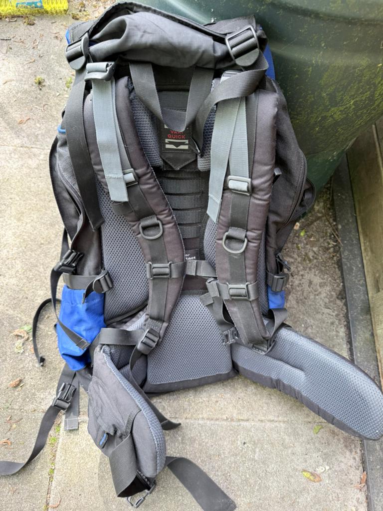 Rugzak Deuter 55+10, Ophalen, Gebruikt, Rugzak