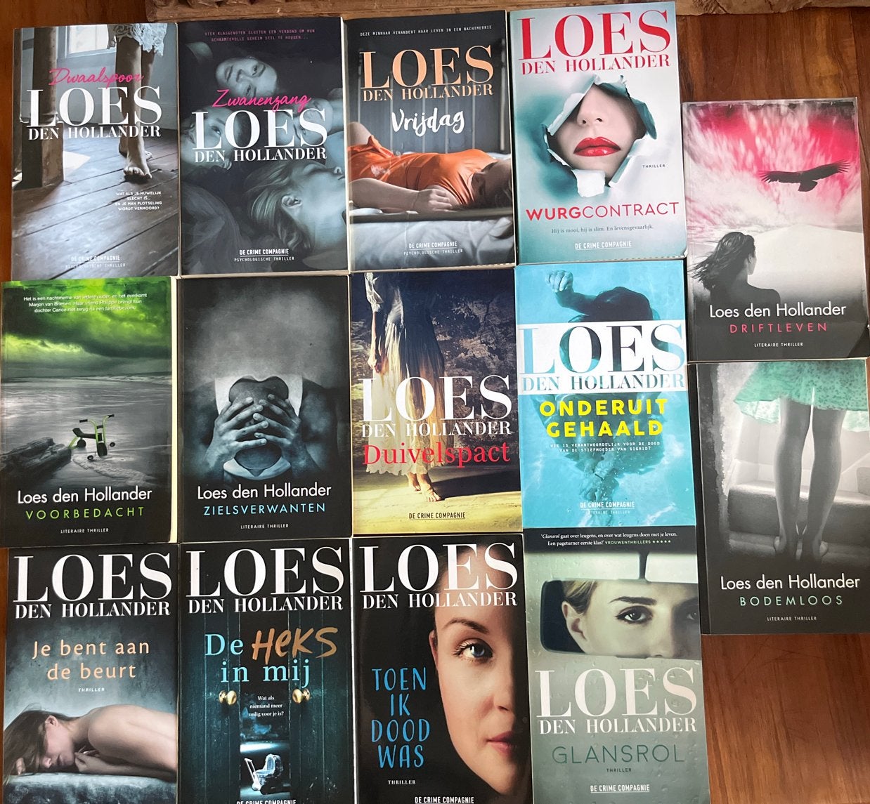 14 x Loes den Hollander,oa de heks in mij, toen ik dood was,, Ophalen of Verzenden, Nieuw, Nederland