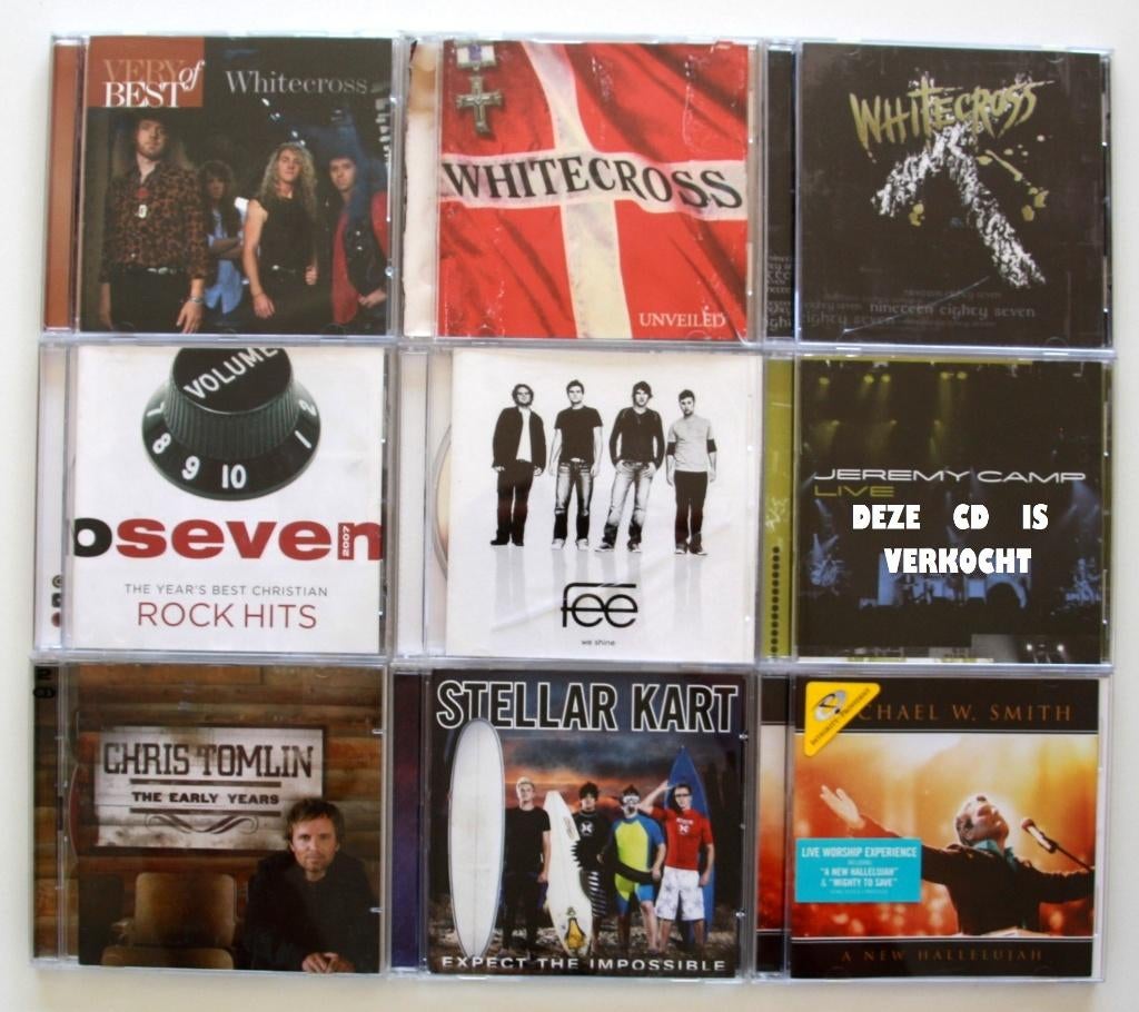 Stellar Kart Whitecross Chris Tomlin Michael W Smith CD, Ophalen of Verzenden, Zo goed als nieuw, Gospel