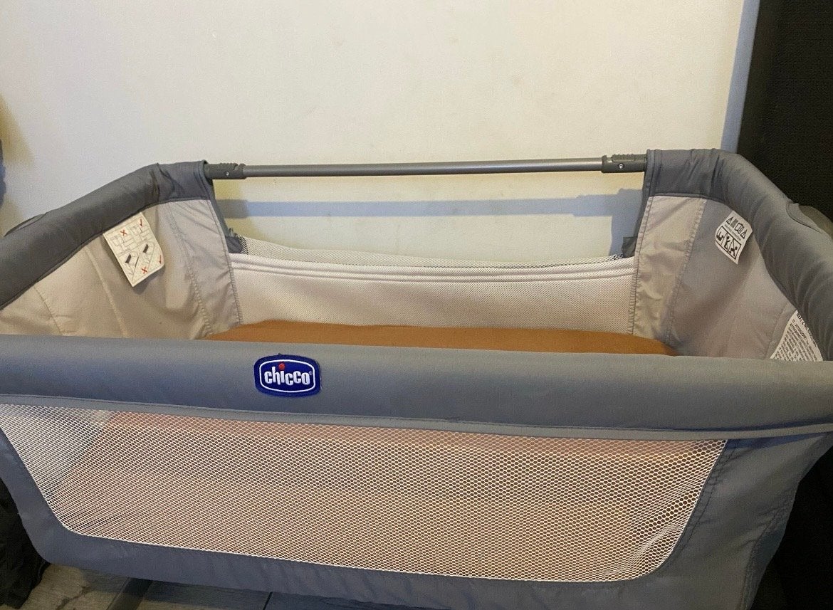 Chicco Campingbedje - Comfortabel en Compact Reisbedje, Ophalen, Gebruikt, Reisbedje