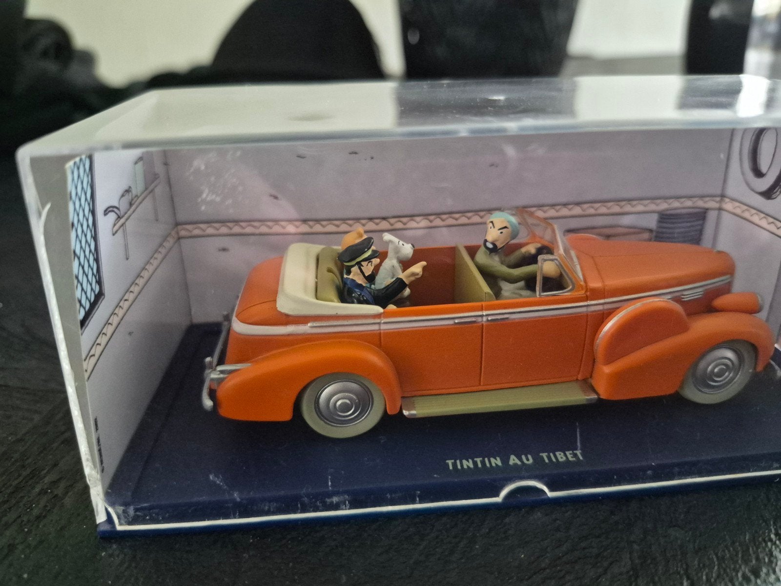 Kuifje in Tibet modelauto met figuren, Overige merken, 1:50 of kleiner, Auto, Ophalen of Verzenden