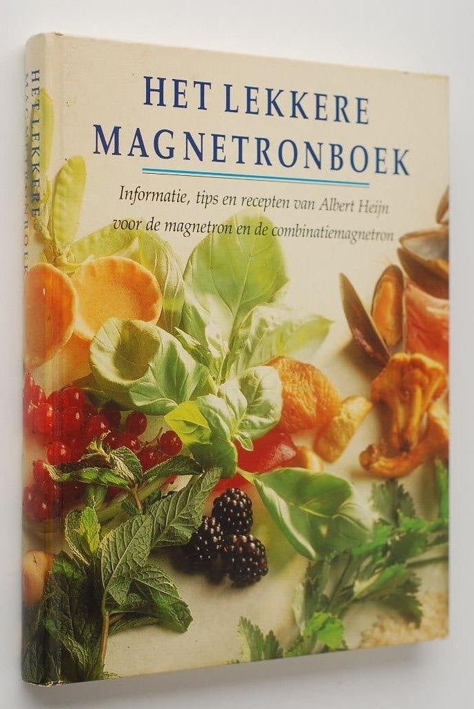 Lekkere Magnetronboek - Kookboek Albert Heijn jaren 90, Verzenden, Zo goed als nieuw, Anneke Ammerlaan