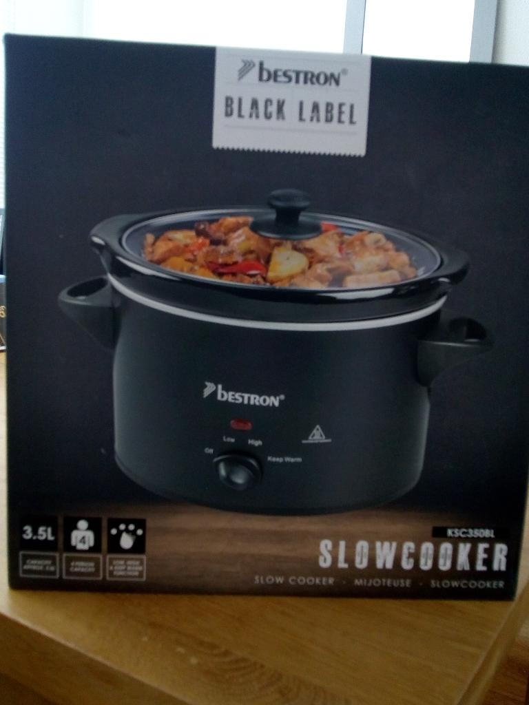 Slowcooker, Witgoed en Apparatuur, Slowcookers, Nieuw, Vaatwasmachinebestendig, Ophalen