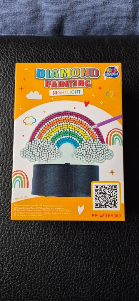 Regenboog lamp daimond painting nieuw, Ophalen of Verzenden, Nieuw, Overige typen