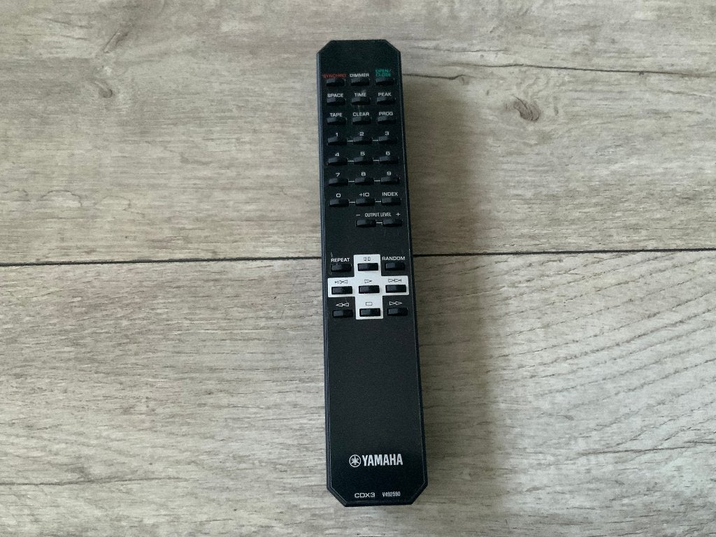 Yamaha CDX3 V492590 Afstandsbediening / Remote Control, Ophalen of Verzenden, Zo goed als nieuw, Origineel