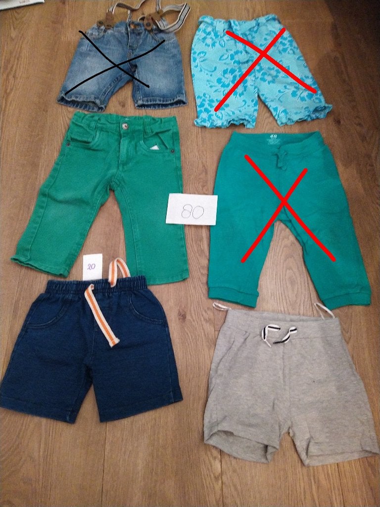 20 - 3x Broeken jongen maat 80, Ophalen of Verzenden, Gebruikt, Jongetje, Broekje
