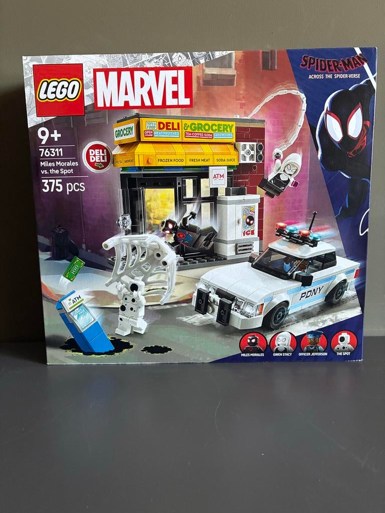 Lego Marvel 76311 Miles Morales vs. The Spot *SEALED*, Marvel, Lego, Nieuw, Ophalen of Verzenden