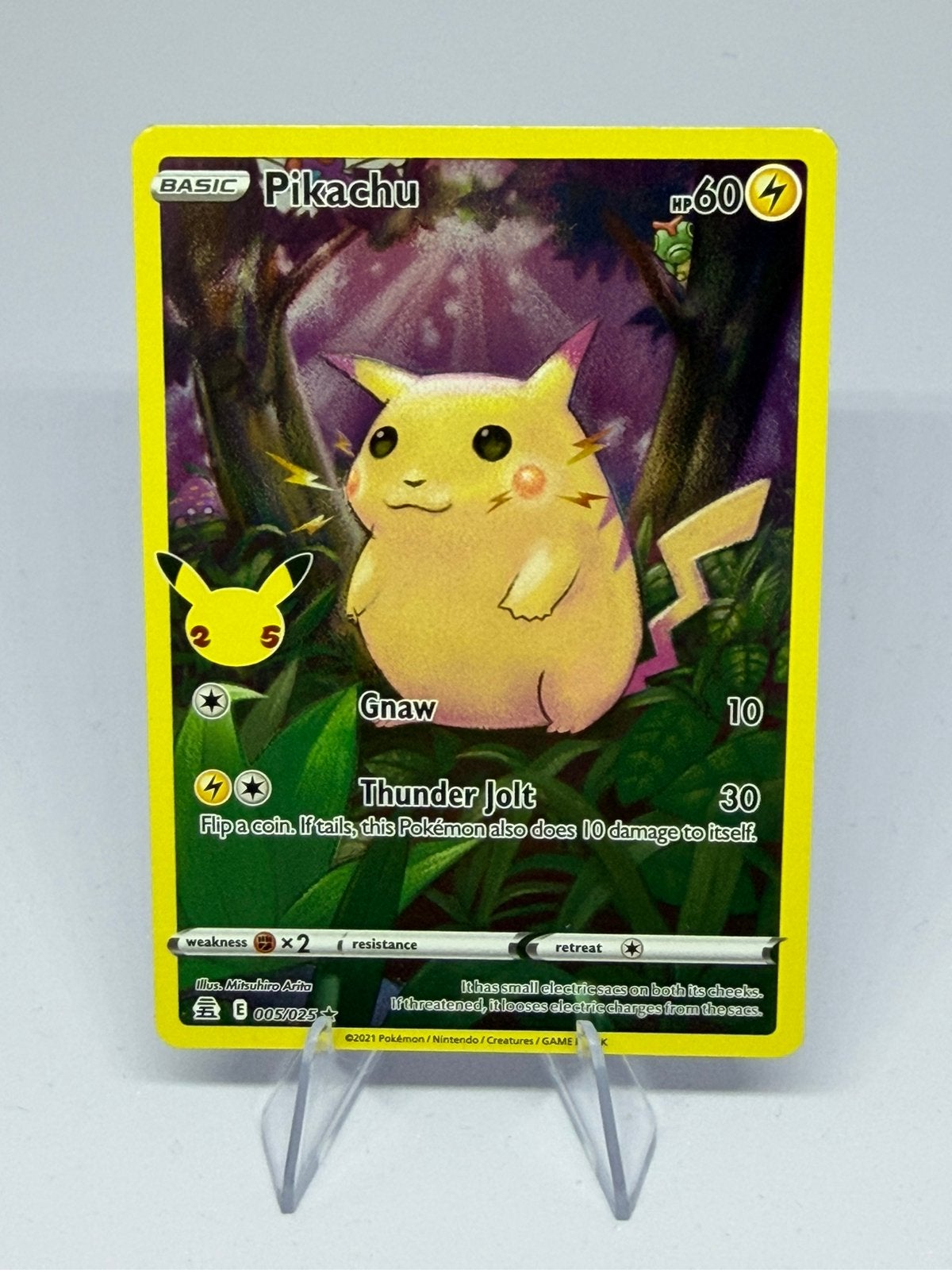 Te koop Pikachu Celebrations 005/025 Pokémon kaart, Hobby en Vrije tijd, Verzamelkaartspellen | Pokémon, Ophalen of Verzenden
