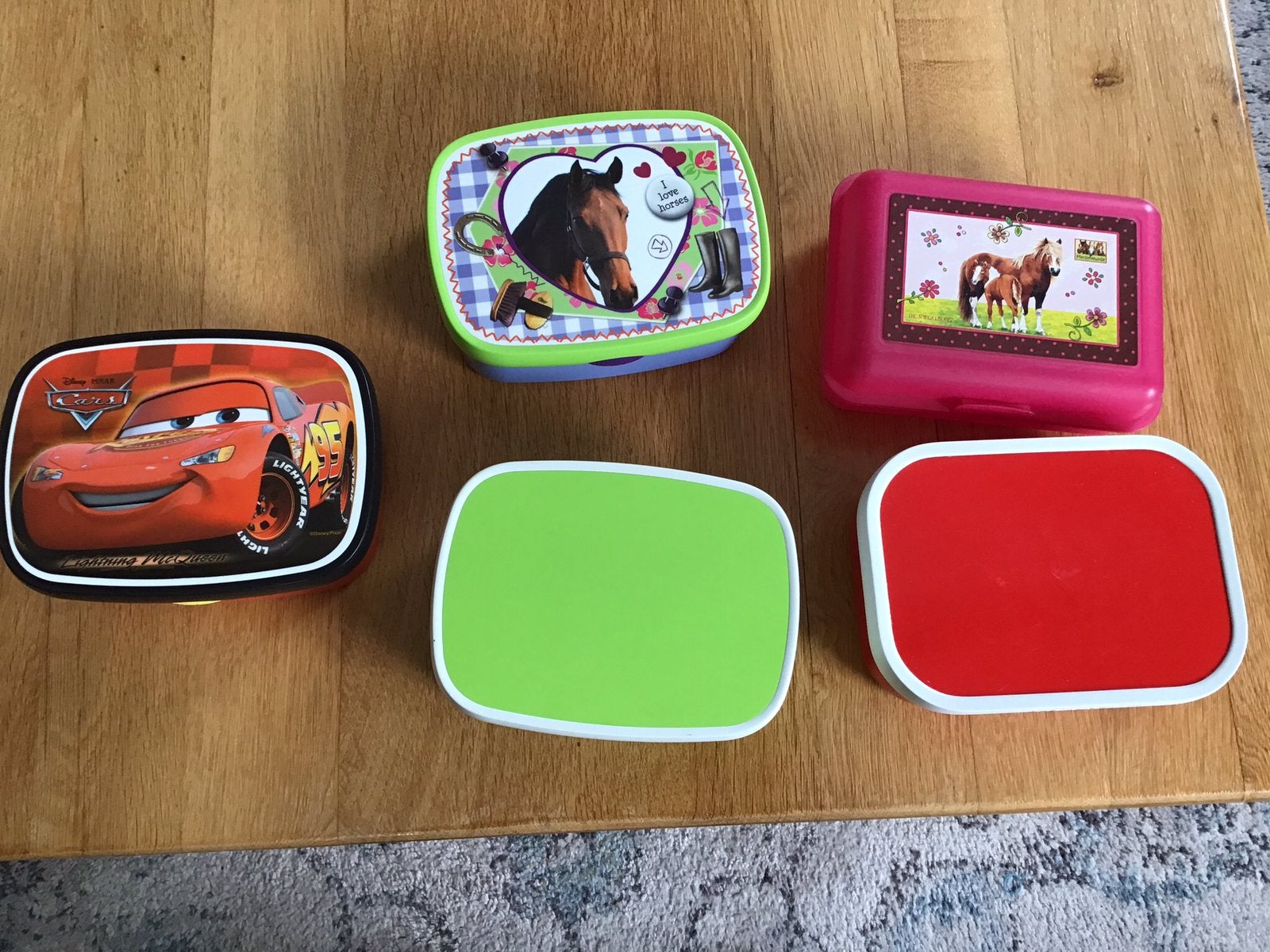 Brood/Fruit doosjes voor peuter/ kleuter, Ophalen of Verzenden, Zo goed als nieuw