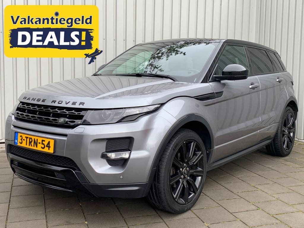Land Rover Range Rover Evoque 2.0 Si 4WD Prestige|Panoramada, Auto's, Land Rover, Euro 5, Zwart, 4 cilinders, Bedrijf