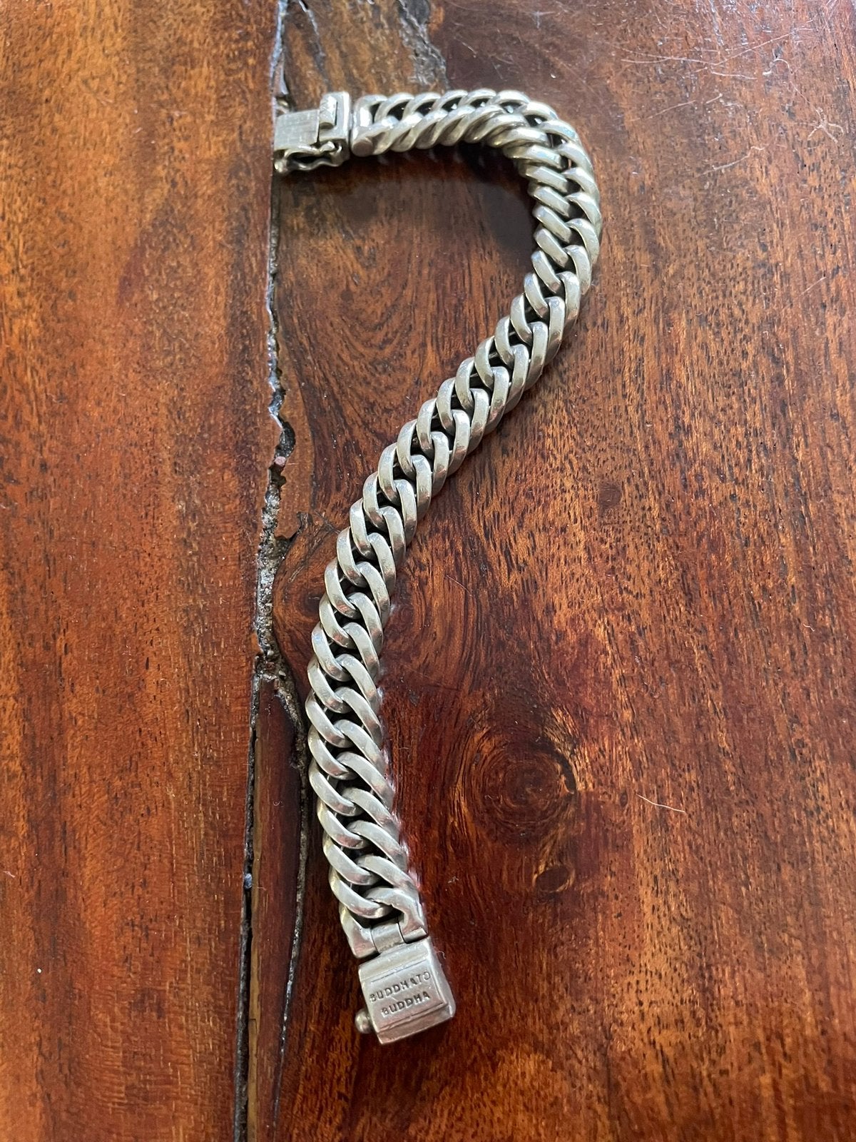 Buddha to Buddha ARMBAND CHAIN XS, Ophalen of Verzenden, Zo goed als nieuw, Zilver