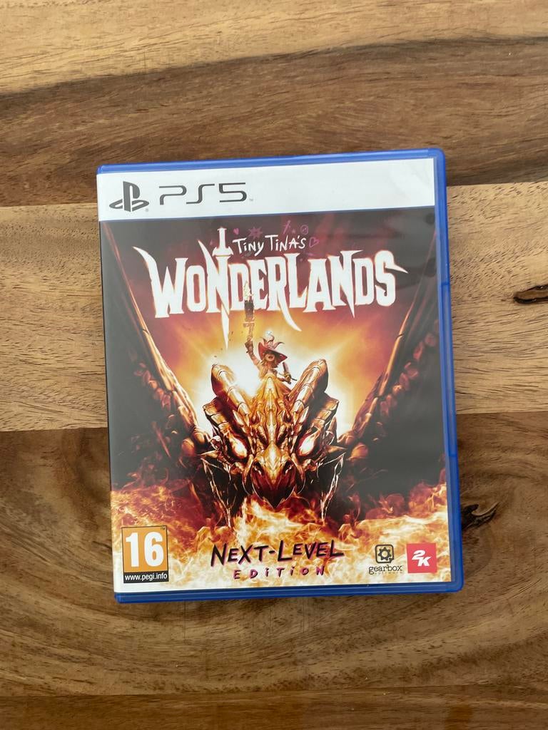 Tiny Tina's Wonderlands PS5 - Next-Level Edition, Online, 1 speler, Ophalen of Verzenden, Zo goed als nieuw