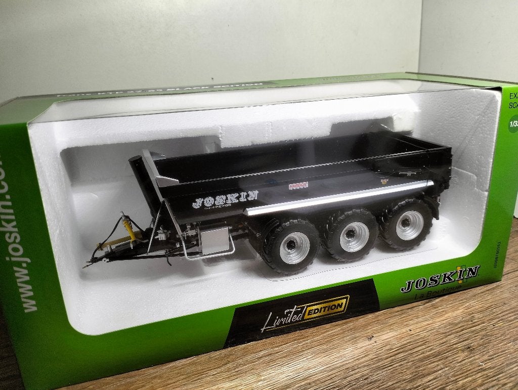 Te koop UH Joskin Trans-KTP 27/65 Black Limited Edition., Ophalen of Verzenden, Nieuw, Tractor of Landbouw, Universal Hobbies