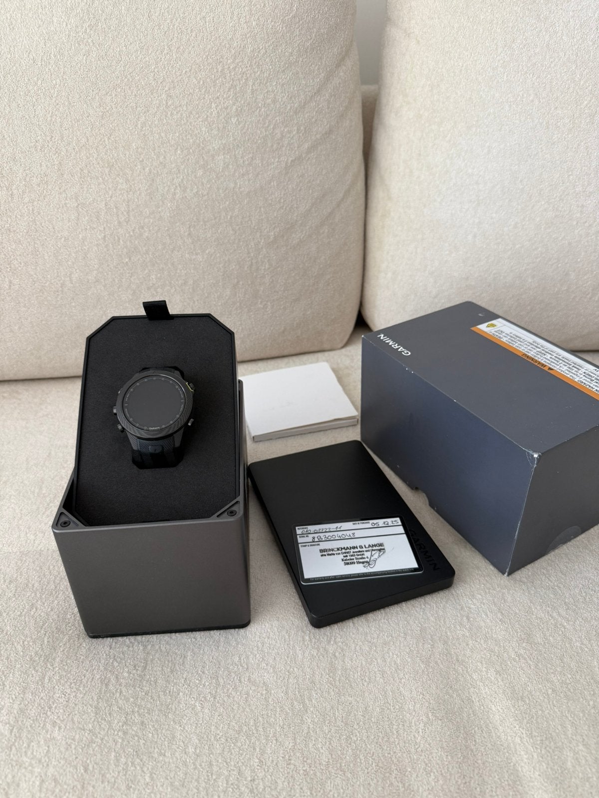 Garmin marq athlete, Ophalen of Verzenden, Zo goed als nieuw, Zwart, Android
