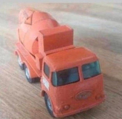 Matchbox Erf Ready-Mix Concrete Truck Nr. 13 – jaren 60, Ophalen of Verzenden, Gebruikt, Bus of Vrachtwagen, Matchbox