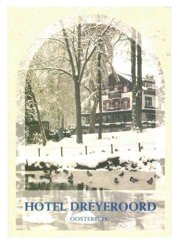 988496 Oosterbeek 0498 GLD Hotel Dreyeroord Gld _Gelopen, Ophalen of Verzenden, 1980 tot heden, Gelopen, Gelderland