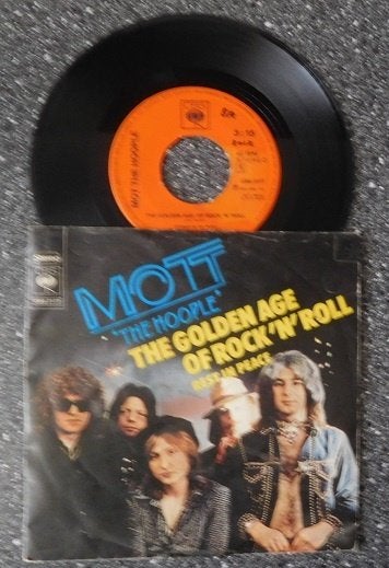 Mott the Hoople - the golden age of R&R (vanaf € 2,50), Ophalen of Verzenden, Zo goed als nieuw, 7 inch, Pop