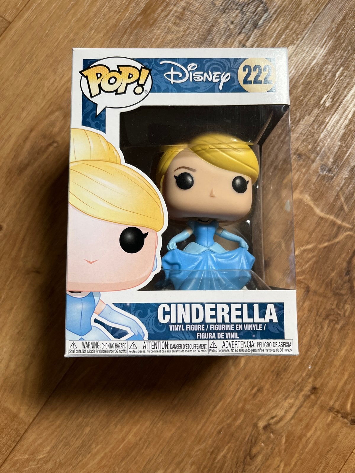 Funko Pop! Disney Assepoester #222 - Vinyl Figuur, Ophalen of Verzenden, Nieuw