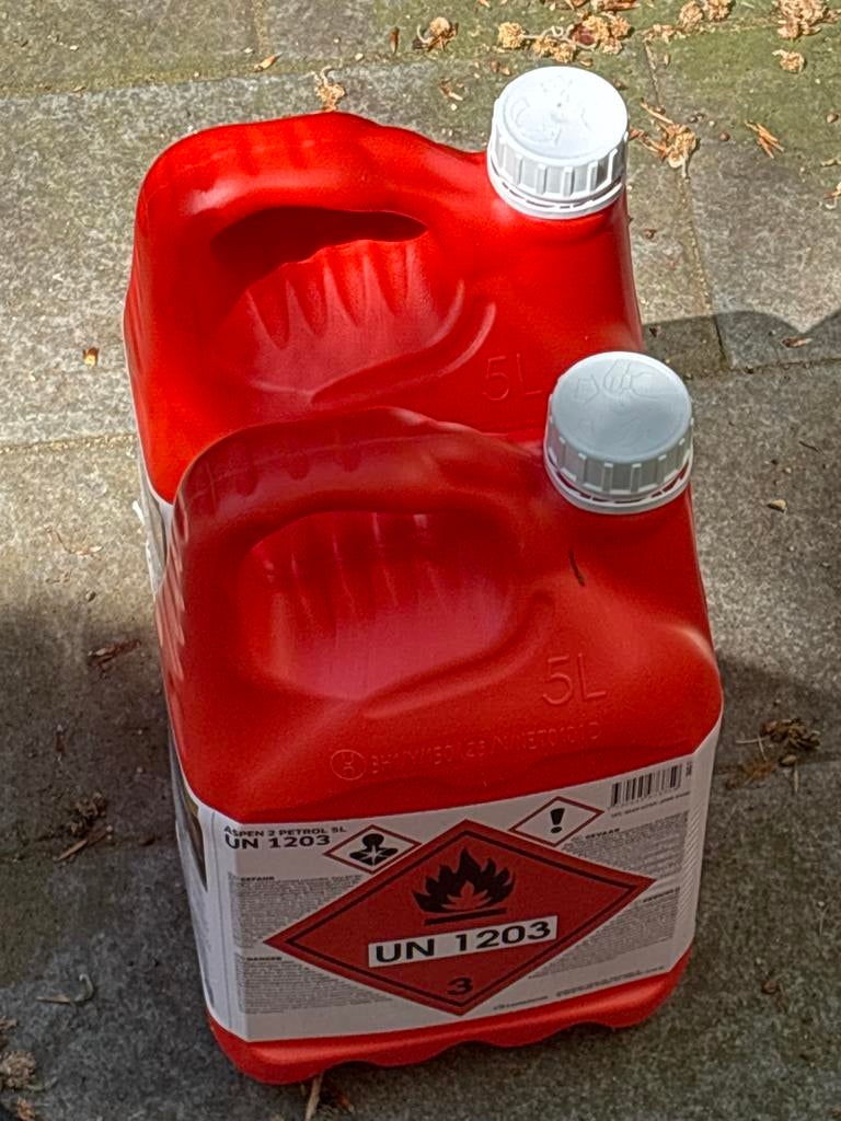 Rode Aspen 5 liter, 2 stuks., Ophalen