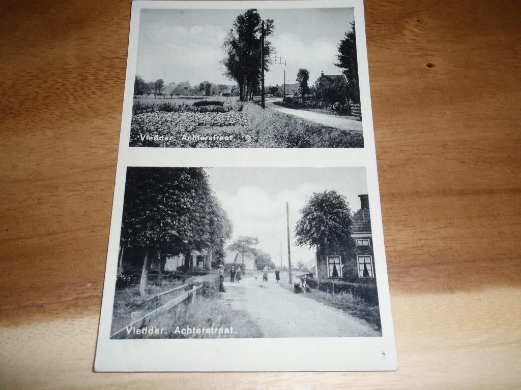 Vledder Achterstraat 2 Luik, Verzamelen, Ansichtkaarten | Nederland, Verzenden, 1920 tot 1940, Gelopen, Drenthe