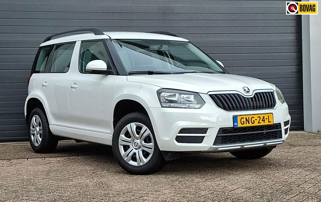 Skoda Yeti 1.2 TSI Greentech Active Automaat/Airco/PDC/Netje, Auto's, Gebruikt, Zwart, 4 cilinders, 700 kg