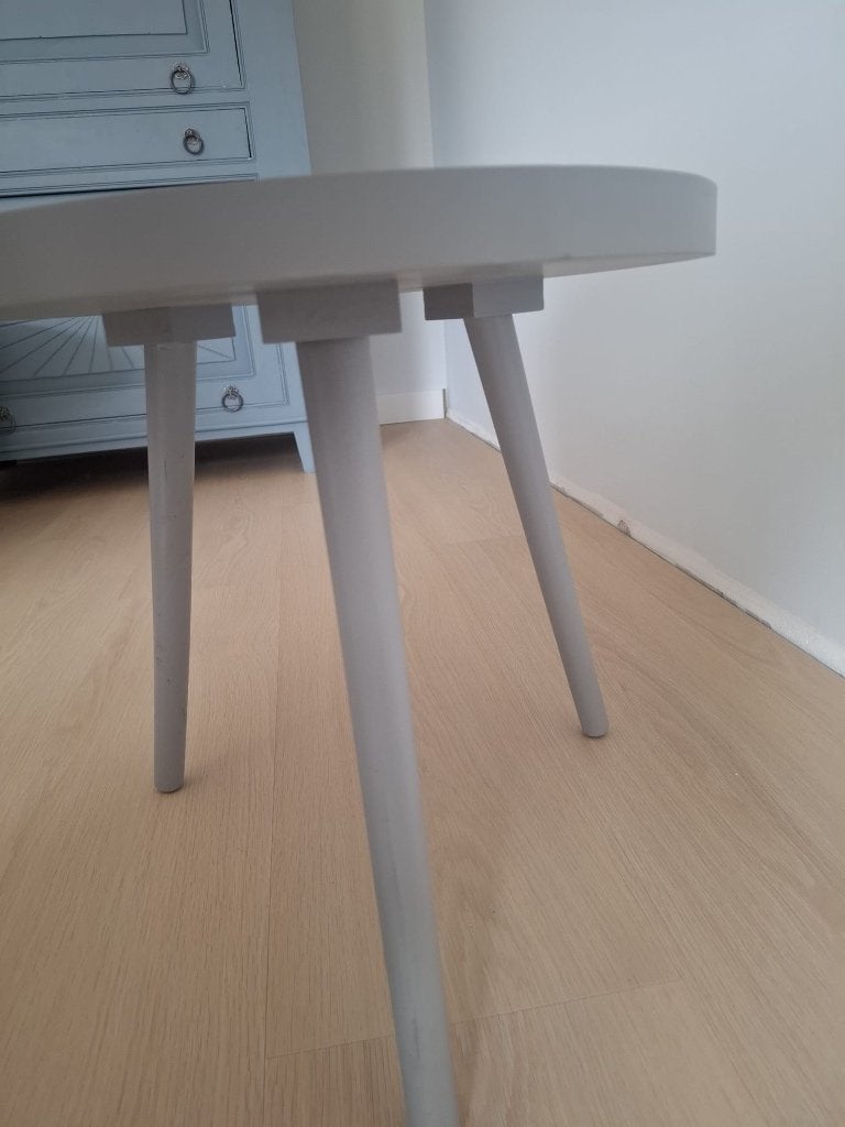 Salontafel, Ophalen, Minder dan 50 cm, Gebruikt, Rond