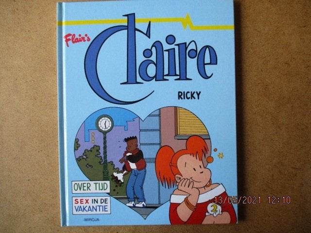 adv2127 claire 2 hc, Eén stripboek, Ophalen, Gelezen