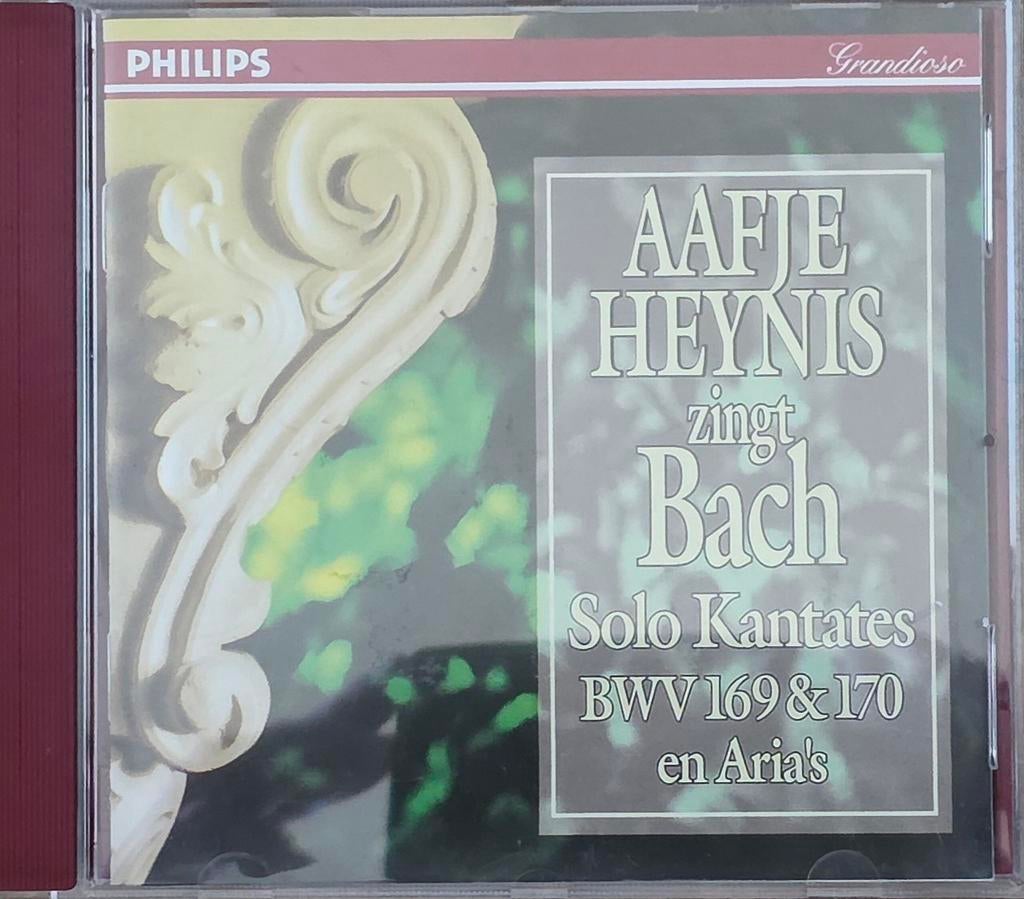 Aafje Heynis zingt Bach - Solo Kantates BWV 169 & 170, Cd's en Dvd's, Cd's | Klassiek, Ophalen of Verzenden, Barok, Gebruikt, Vocaal