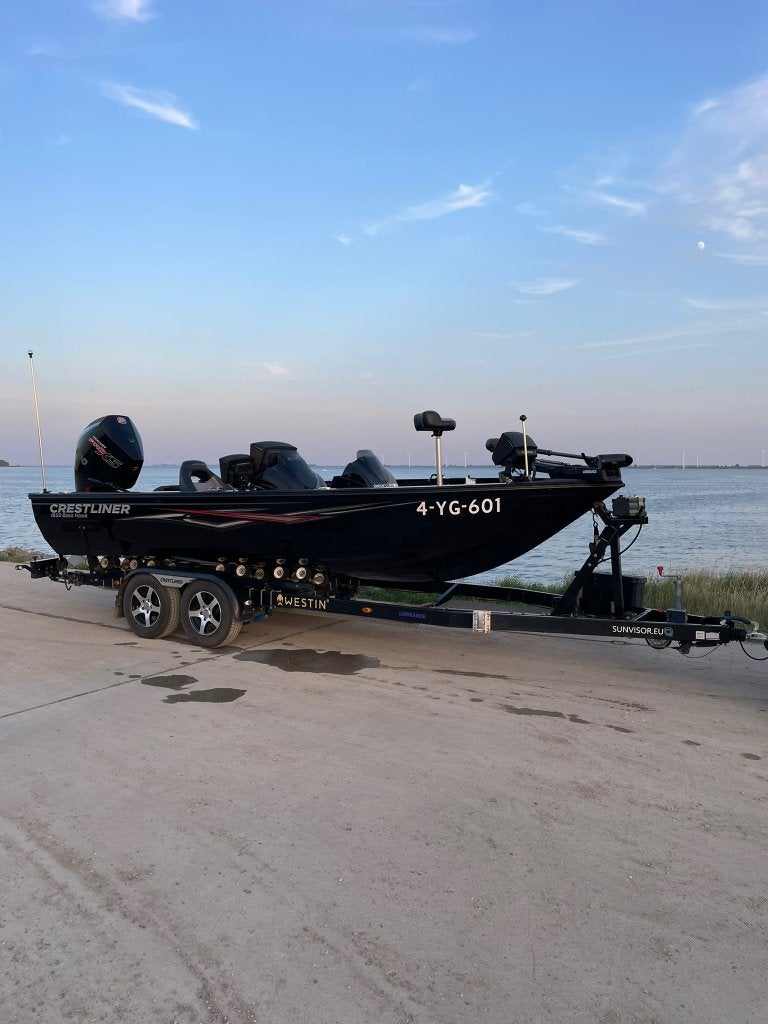 Crestliner 1850 Bass Hawk 2019 | Mercury Pro XS V8 200 PK, Aluminium, 200 pk, Ophalen, 70 pk of meer