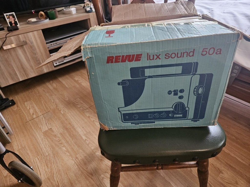 Revue Lux Sound 50a projector, Ophalen, Gebruikt
