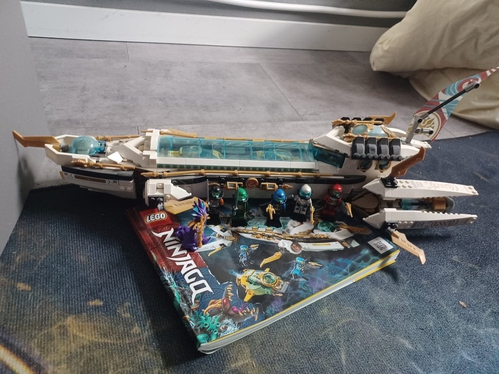 Lego Ninjago 71756 Hydro Bounty - Zo goed als nieuw, Lego, Ophalen of Verzenden, Zo goed als nieuw, Compleet