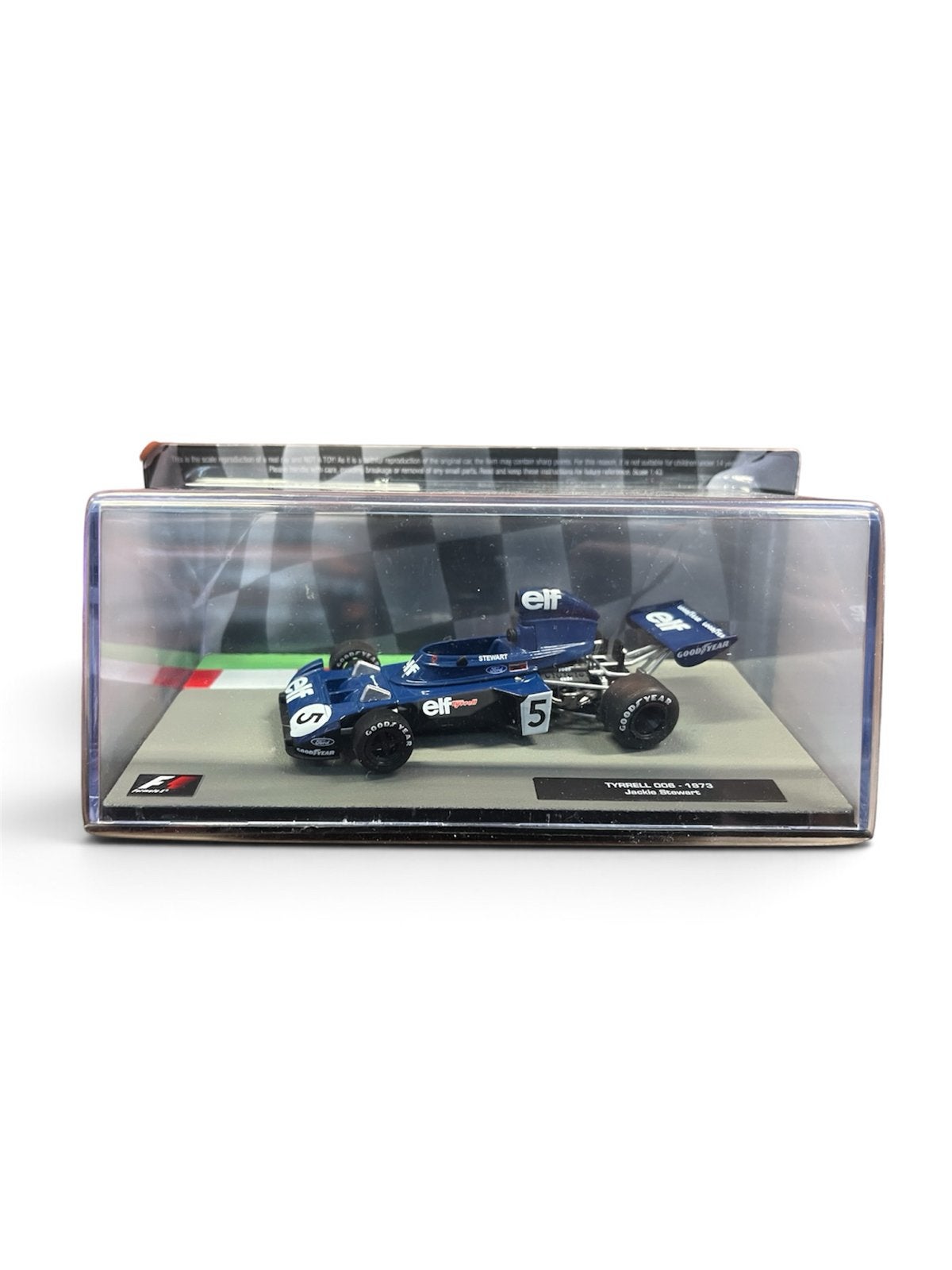 Tyrrell 006 (1973) - Jackie Stewart - 1:43 F1 + boekje, Overige merken, Auto, ., Nieuw