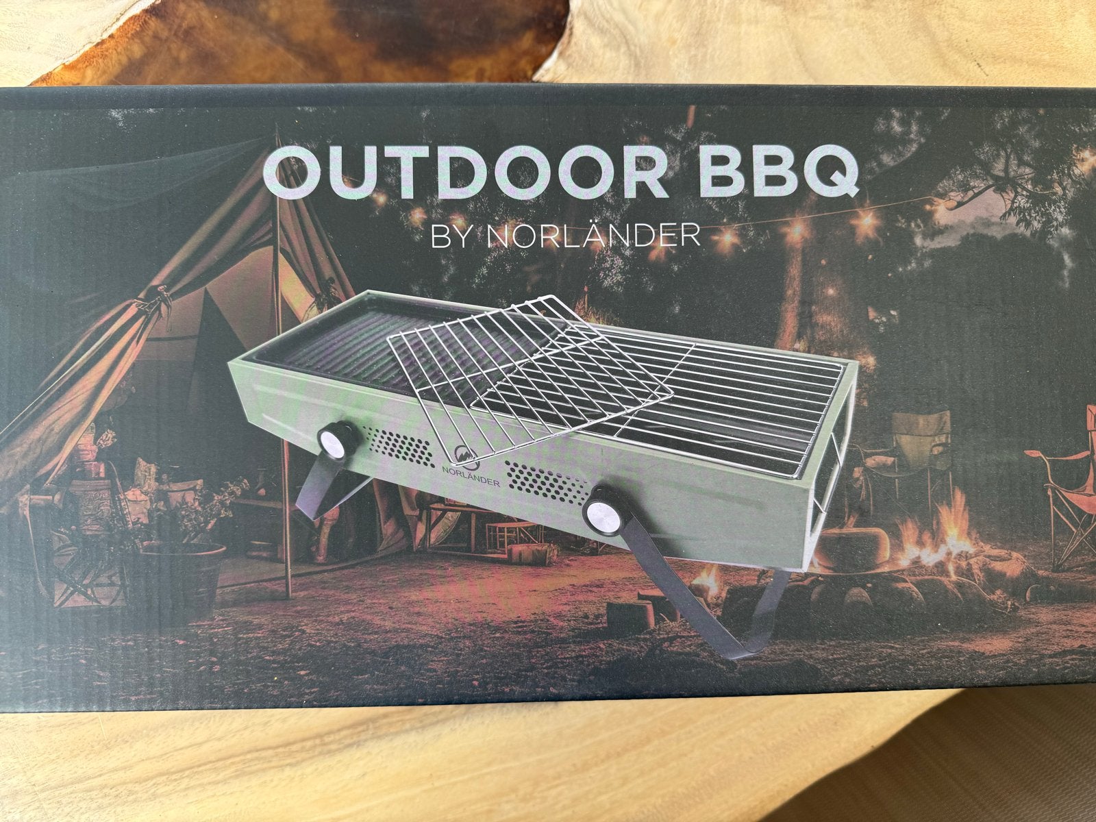 Norländer Outdoor Tafel BBQ - Nieuw in de doos, Ophalen of Verzenden, Nieuw
