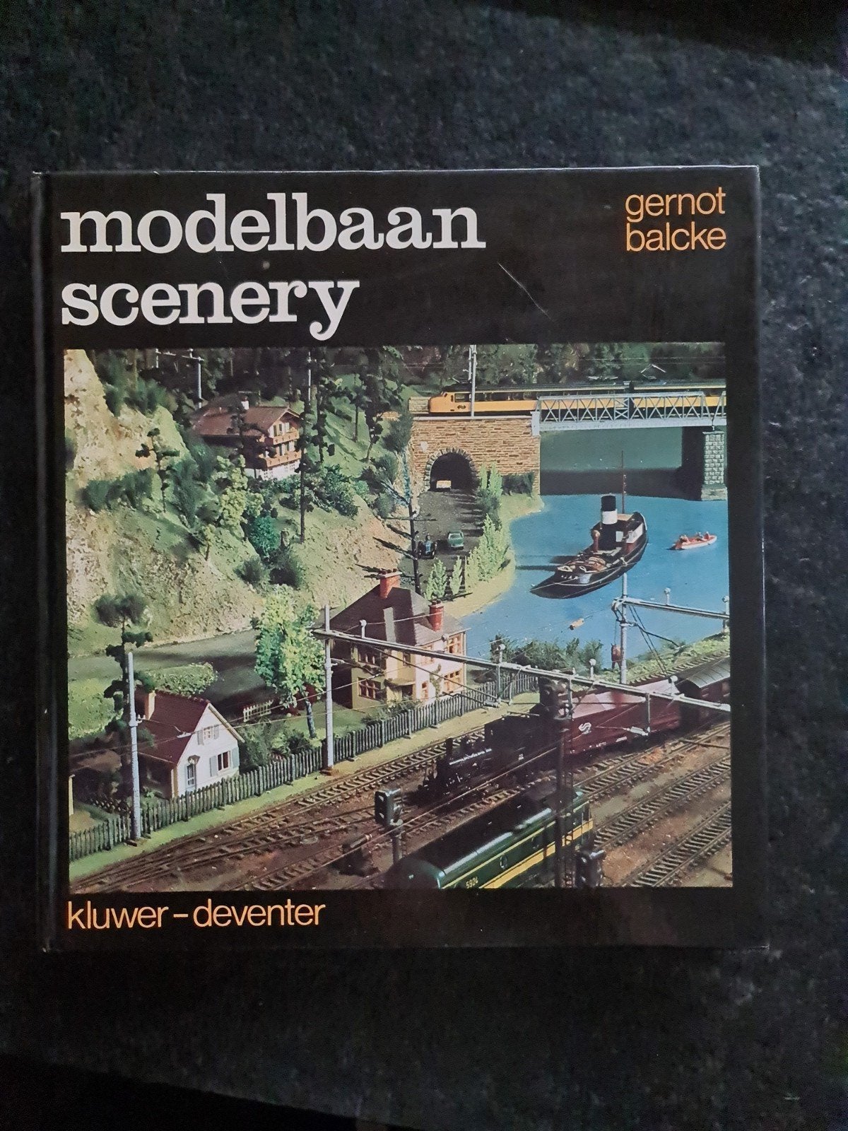Modelbaan Scenery - Gernot Balcke - 1e druk 1978 HO+N, Overige merken, Gelijkstroom of Wisselstroom, Zo goed als nieuw, Boek, Tijdschrift of Catalogus