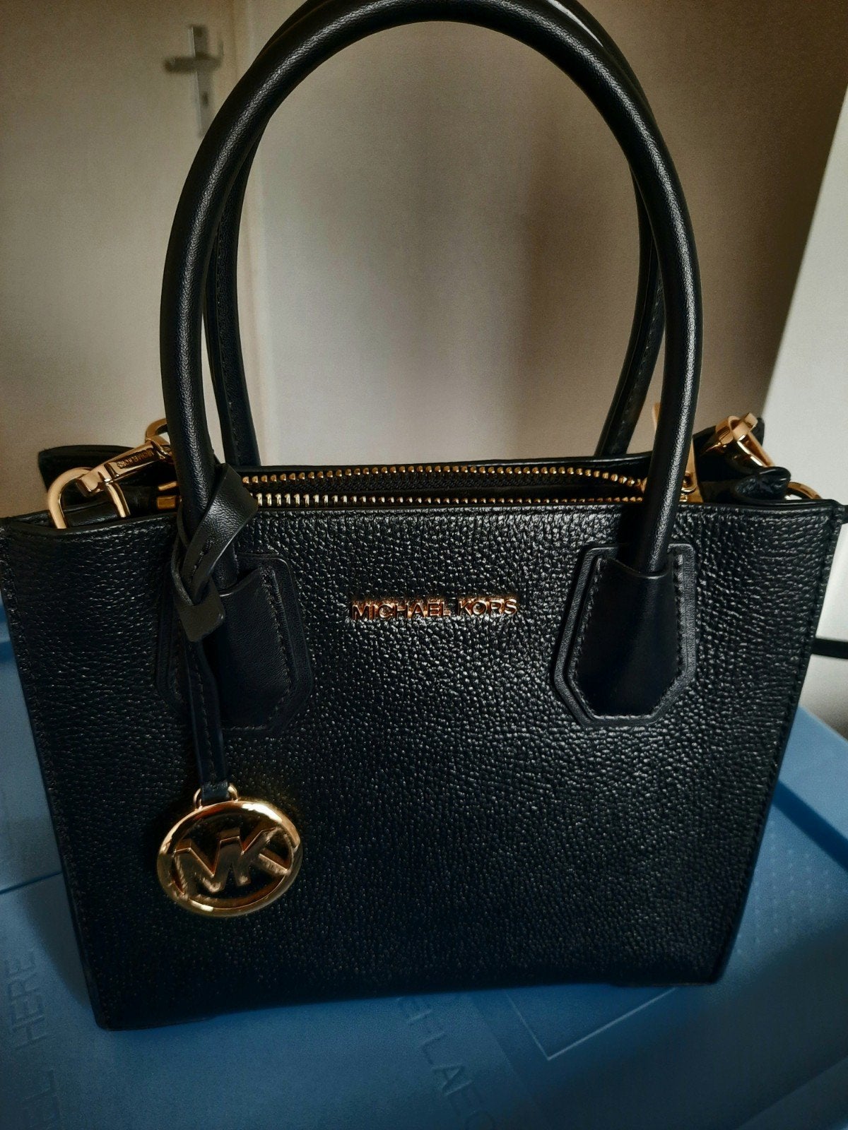 Michael Kors Handtas en Portemonnee - Zwart, Ophalen of Verzenden, Zo goed als nieuw, Zwart, Handtas
